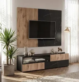 panel-scienny-szafka-czarny-dab-vicking-czarny-marmur-nes-am
