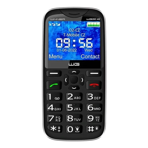 telefon-winner-group-wg20c-4g-czarny-stan-nowy