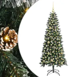 sztuczna-choinka-z-podstawa-zielony-150-cm-pvc-plastik-i-stal