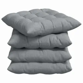 poduszki-na-siedziska-4-szt-jasnoszary-40-x-40-x-6-cm-tkanina