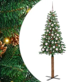 szczupla-choinka-zielony-180-cm-pvc-i-lite-drewno-sosnowe