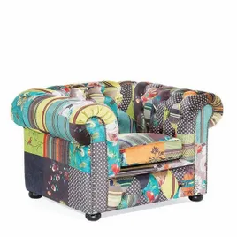 fotel-patchwork-zolty-chesterfield