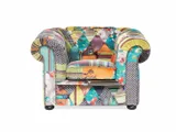 fotel-patchwork-zolty-chesterfield-stan-nowy