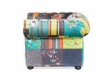 fotel-patchwork-zolty-chesterfield-stan-nowy