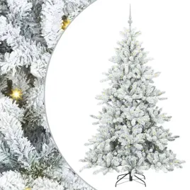 sztuczna-choinka-z-zawiasami-z-podstawa-bialy-180-cm-pvc-i-stal