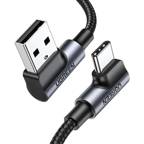 kabel-usb-do-usb-c-katowy-ugreen-us176-3a-2m-czarny-stan-opakowania-oryginalne