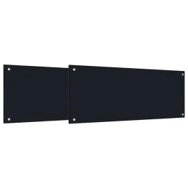 panel-kuchenny-2-szt-czarny-100-x-40-cm-szklo-hartowane