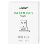 adapter-usb-ugreen-us280-usb-c-do-usb-a-2-0-czarny-stan-nowy