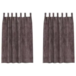 zaslony-z-weluru-z-zaslonami-2-szt-brazowy-175-x-140-cm-aksamit