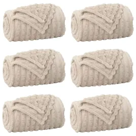 koce-narzutowe-6-szt-bezowy-150-x-130-cm-polar