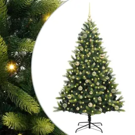 sztuczna-skandynawska-choinka-z-zawiasami-150-led-150-cm