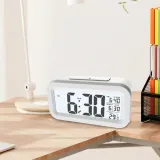 digital-alarm-clock-lcd-time-display-with-indoor-temperature-date-white-stan-opakowania-oryginalne