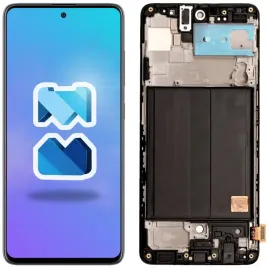 wyswietlacz-lcd-ekran-samsung-a51-a515-oled-ramka