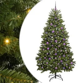 sztuczna-choinka-z-300-diodami-led-zielony-210-cm-pvc-i-metal