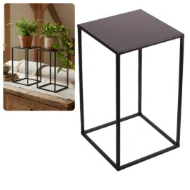 metalowy-kwietnik-stojak-na-kwiatek-loftowy-kwietnik-czarny-tower-40-cm