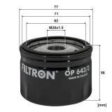 filtr-oleju-do-case-construction-4000-serie-producent-czesci-filtron