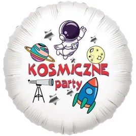 balon-foliowy-kosmiczne-party-napis-bialy-18-rnd