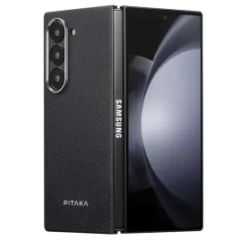 pitaka-woven-case-etui-magsafe-do-samsung-galaxy-z-fold-6-karbonowe-szare