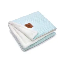kocyk-55x75-mint-polar-minky-wafel