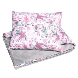 zestaw-poscieli-z-wypelnieniem-75x100-30x40-bawelna-velvet-roz-z-szarym