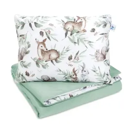 posciel-dziecieca-z-wypelnieniem-75x100-30x40-bawelna-velvet-w-sarenki