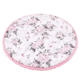 mata-do-zabawy-z-pomponami-pink-flowers