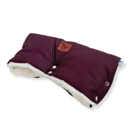 mufka-do-wozka-muboo-burgund