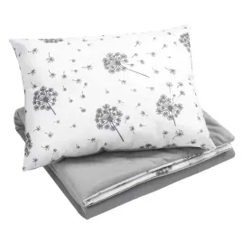 posciel-niemowleca-75x100-30x40-kolderka-poduszka-velvet-szara-kwiaty