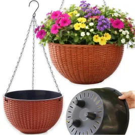 doniczka-wiszaca-na-balkon-kwiaty-kwietnik-elegancka-taras-brazowa-26cm