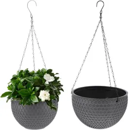 doniczka-na-kwiaty-wiszaca-elegancka-kwietnik-na-balkon-taras-szara-26cm