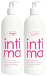 2-x-intima-kremowy-plyn-z-kwasem-mlekowym-500-ml-ziaja-delikatny