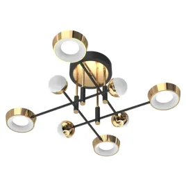 sufitowa-lampa-led-lara-mx7170-8-3bgt-zumaline-55w-3000k-czarna-zlota