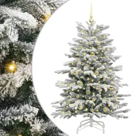 sztuczna-choinka-z-zawiasami-bialy-150-cm-pe-i-pvc