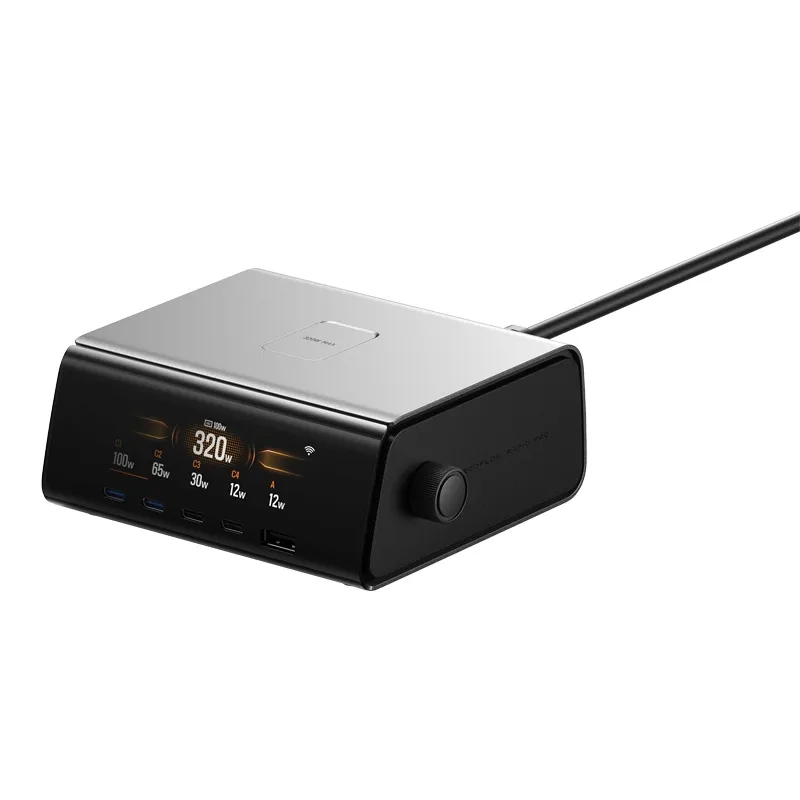 stacja-dokujaca-ecoflow-rapid-pro-320w-4xusb-c-1xusb-a-gan-stan-nowy