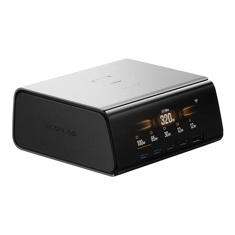 stacja-dokujaca-ecoflow-rapid-pro-320w-4xusb-c-1xusb-a-gan-stan-nowy
