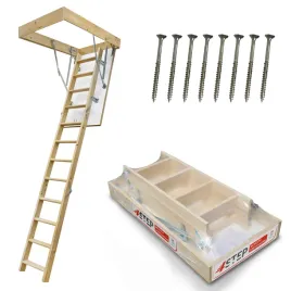 4step-schody-strychowe-wylaz-strych-eko-line-120x60-26mm-wkrety-gratis