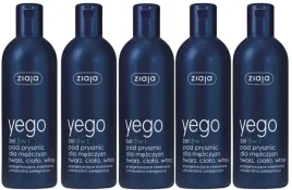 5-x-yego-zel-3w1-pod-prysznic-dla-mezczyzn-300ml-ziaja-skutecznie-oczyszcza