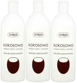 3-x-kokosowe-mleczko-pod-prysznic-500-ml-ziaja-lagodne-mycie