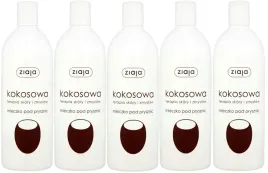 5-x-kokosowe-mleczko-pod-prysznic-500-ml-ziaja-wygladzona-skora