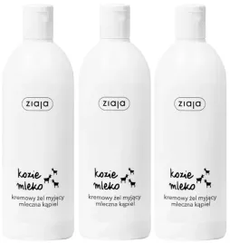 3-x-kozie-mleko-kremowy-zel-myjacy-500-ml-ziaja-delikatnie-oczyszcza