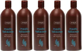 5-x-maslo-kakaowe-mydlo-pod-prysznic-500-ml-ziaja-delikatne-skladniki