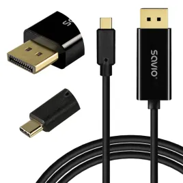 kabel-usb-c-do-display-port-savio-cl-207-1-2-2m
