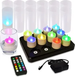 swiece-led-hl-akumulatorowe-12-szt-wodoodporne-z-pilotem-i-timerem-rgb