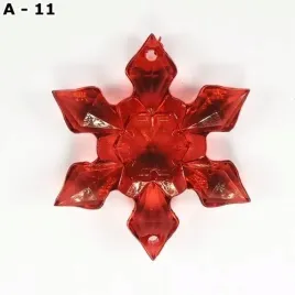 sniezynka-plastik-czerwona-37mm-4szt