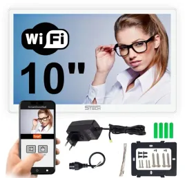 virgo-plus-10-bialy-cyfrowy-monitor-wideodomofon-wifi-5tech