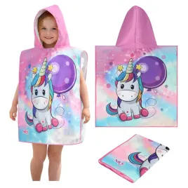 recznik-kapielowy-okrycie-z-kapturem-ponczo-dla-dzieci-unicorn-60x85-cm