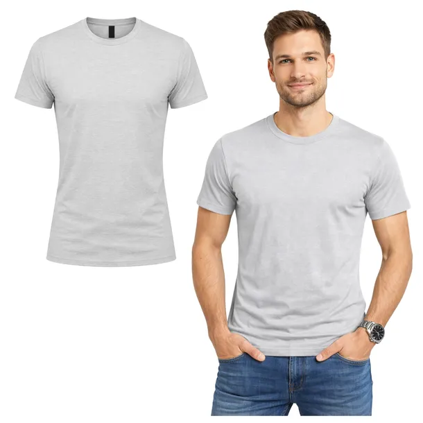 Koszulka męska Robocza T-Shirt 100% Bawełna Amerykańska OEKO-TEX M