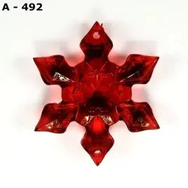 sniezynka-plastik-bordo-37mm-4szt
