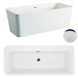 wanna-wolnostojaca-170-x-80-cm-biala-z-pokrywka-chrome-model-596-aquauno