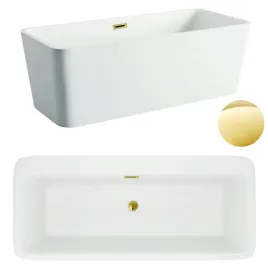 wanna-wolnostojaca-170-x-80-cm-biala-z-pokrywka-mirror-gold-model-596-aq